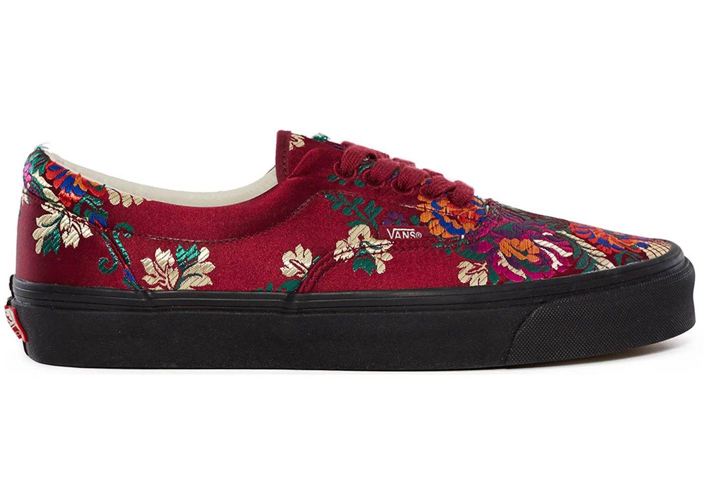 Red 2025 floral vans