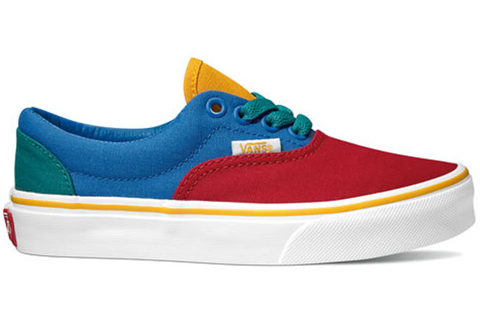 Vans Era Primary Block Lapis Blue PS Kids VN0A38H8VIK US