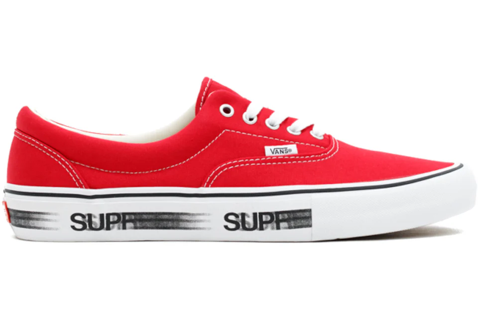 Vans Era Supreme Motion Logo Red Men s VN000VFBJ66 US
