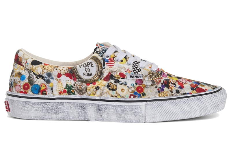 Vans Era Supreme x Mike Kelley White