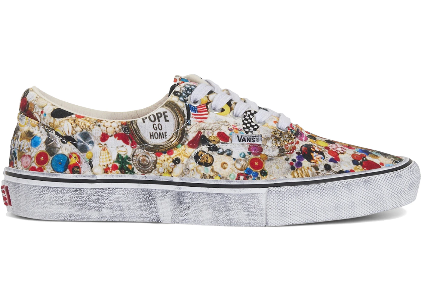 Vans Era Supreme x Mike Kelley White