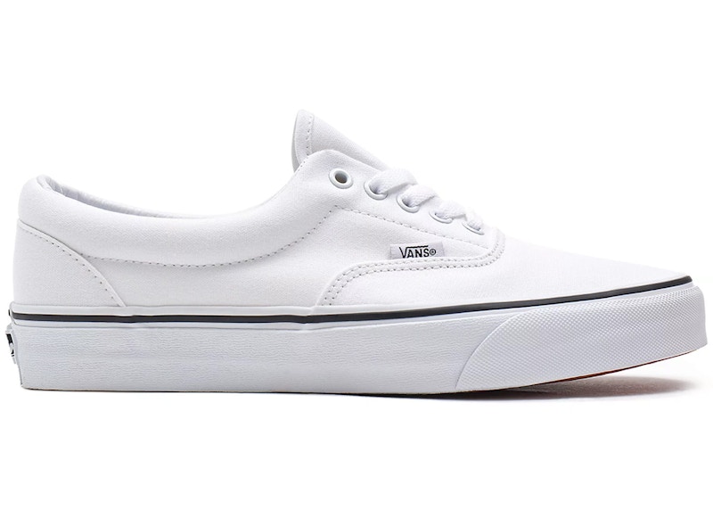 Vans era true white on sale black