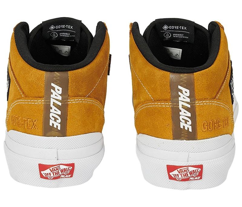 Vans Half Cab '92 Palace x GORE-TEX Butterscotch Men's - Sneakers - US