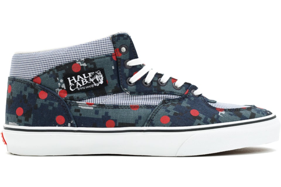 Vans Half Cab Supreme x CDG Digi Camo Navy Men s VN0VFD9OR GB