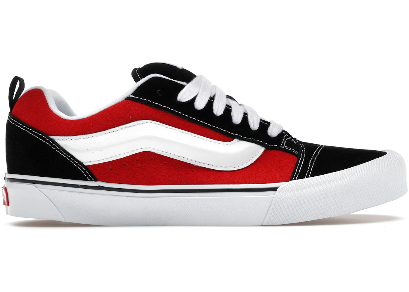Vans Knu Skool Black Red Men's VN0009QC6RT GB