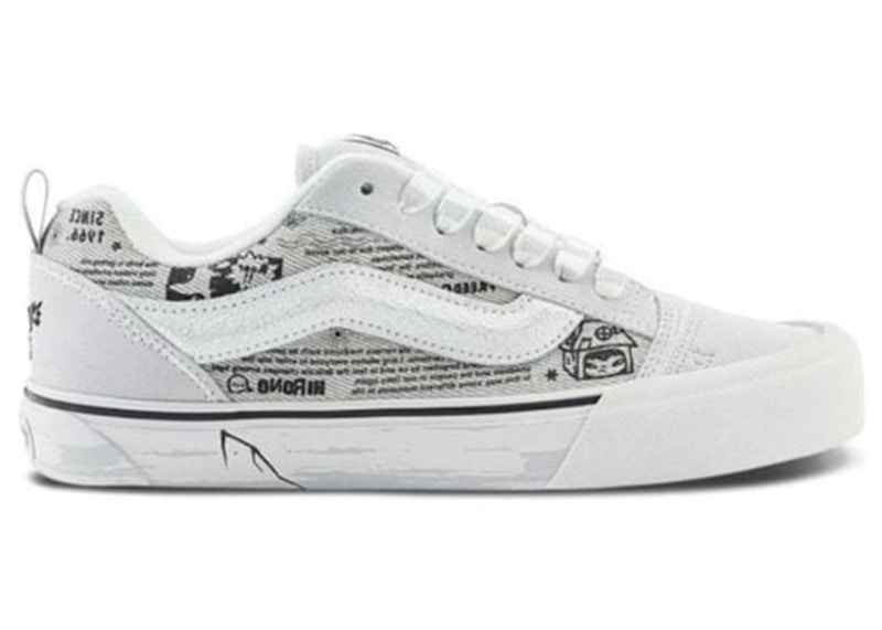 Vans Knu Skool Hirono White Black - VN000CS0KAQ