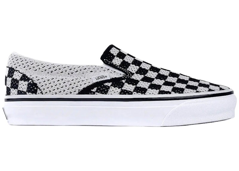 Vans LX Classic Slip-On 98 EK Checkerboard Black Marshmallow Men's