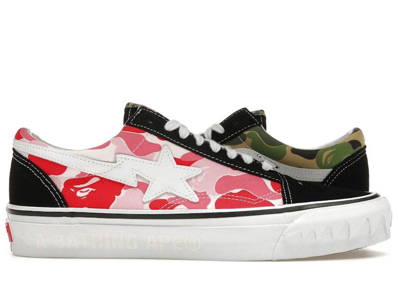 Bape shark vans old skool hotsell