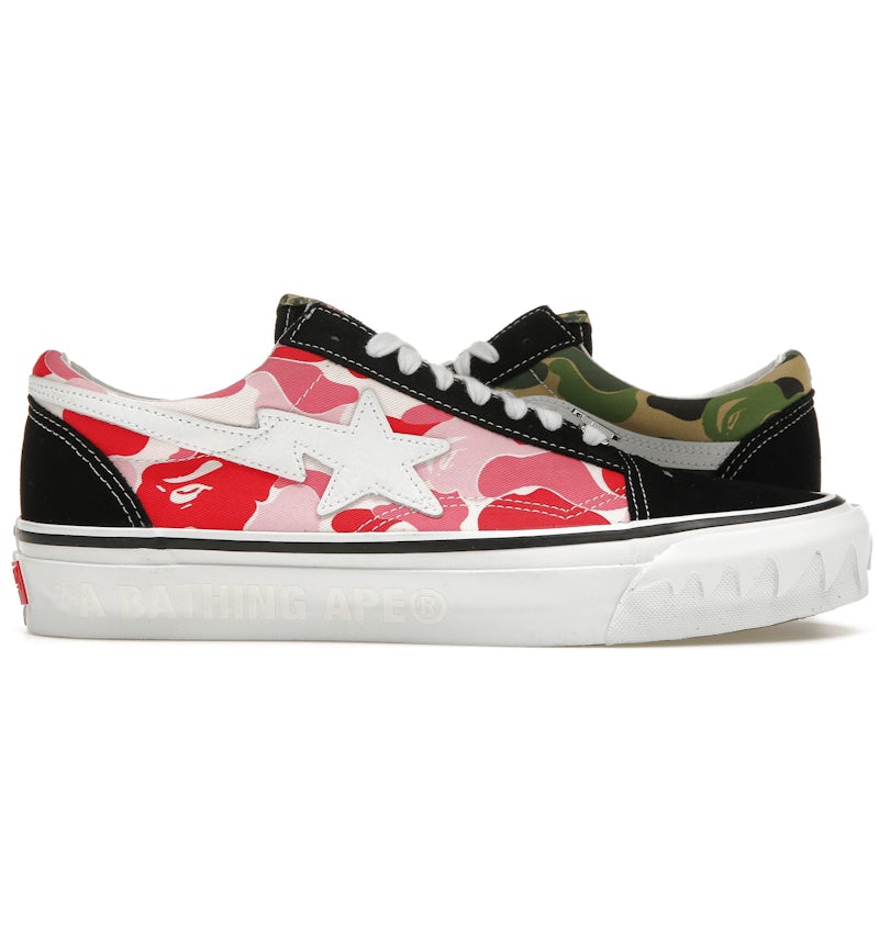 Vans LX Old Skool Bape ABC Multi-Camo Men's VN000E6VE36 1K73