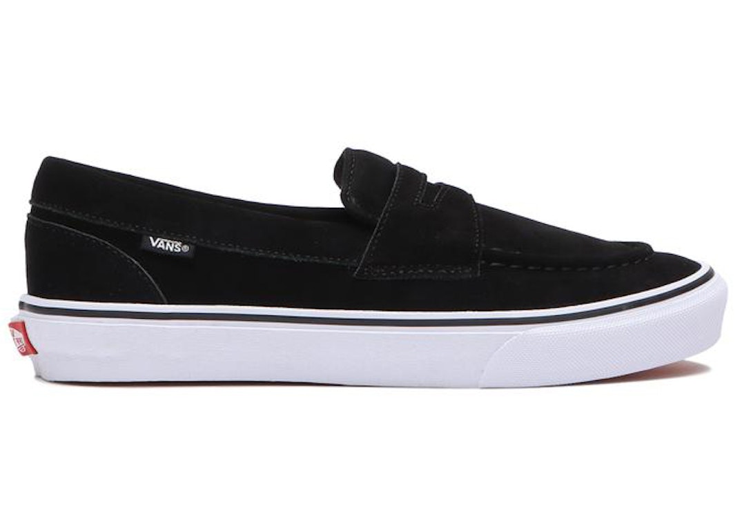 Pre-owned Vans Loafer Japan Unchained Black White In Black/white