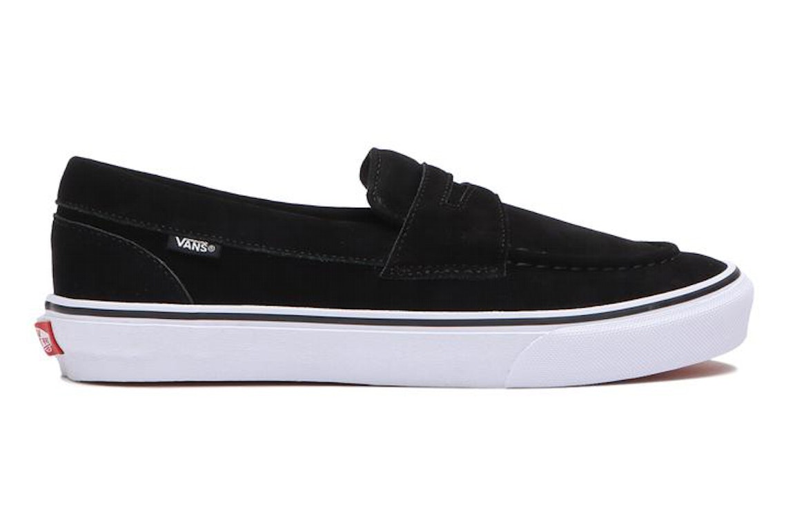 Pre-owned Vans Loafer Japan Unchained Black White In Black/white