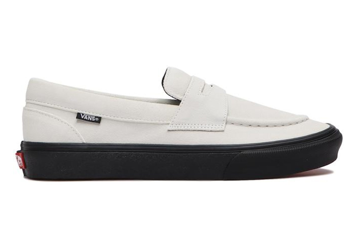 Pre-owned Vans Loafer Japan Unchained White Black In White/black