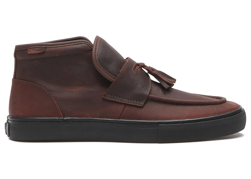 Vans Loafer Mid Brown Black Tassel Men's - (Brown/Black) V197CF Vans Loafer Mid Brown Black Tassel Men's - (Brown/Black) V197CF