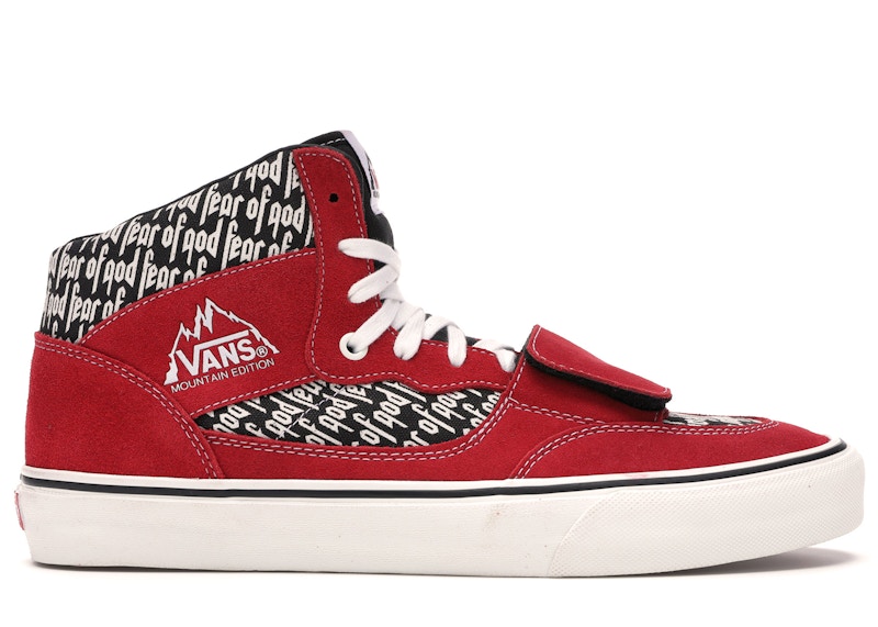 Vans Mountain Edition Fear of God Red