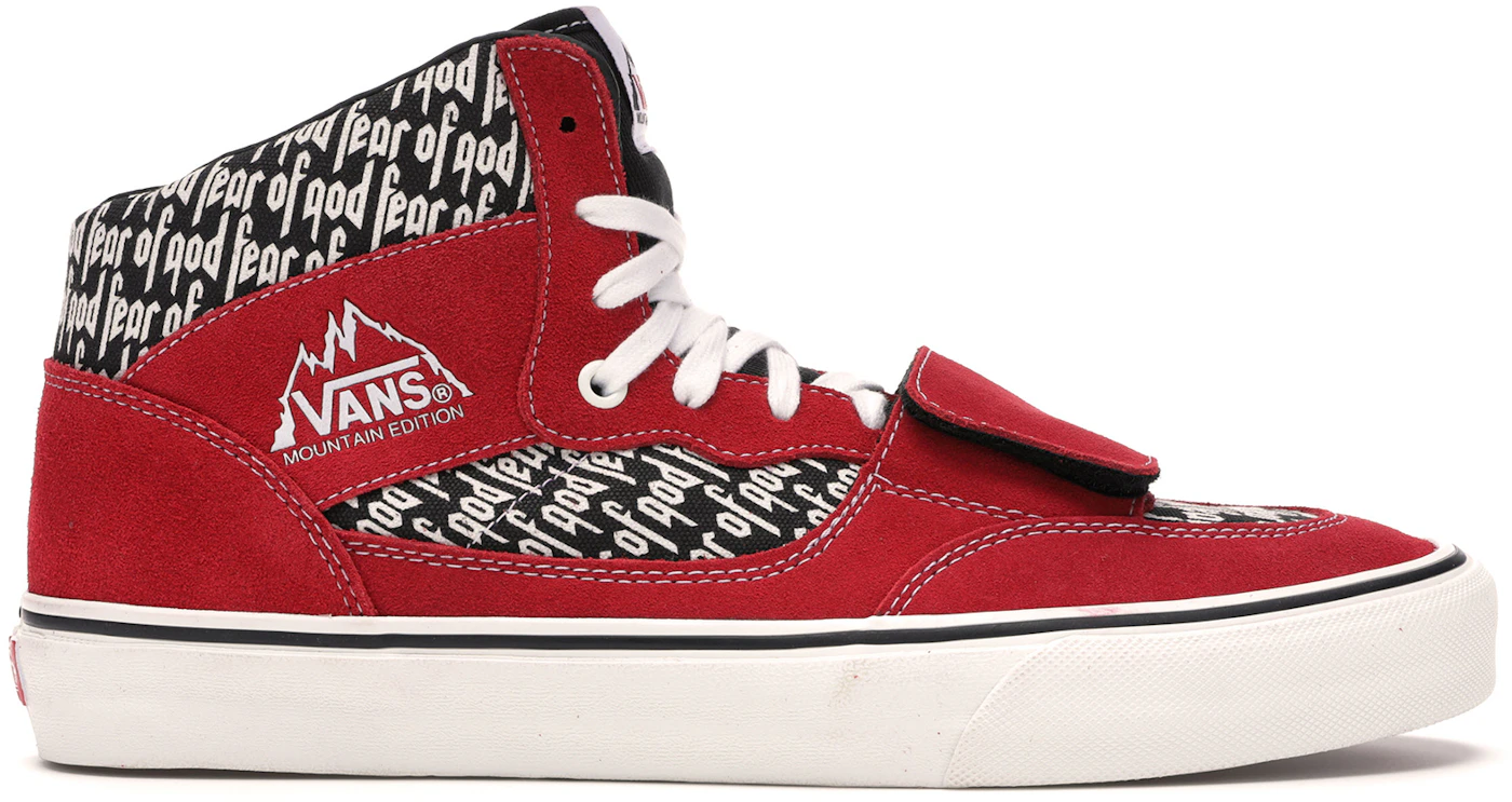 Vans Mountain Edition Fear of God Red Men's - VN0A3MQ4PQP - US