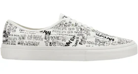 Cdg x shop vans authentic sneakers
