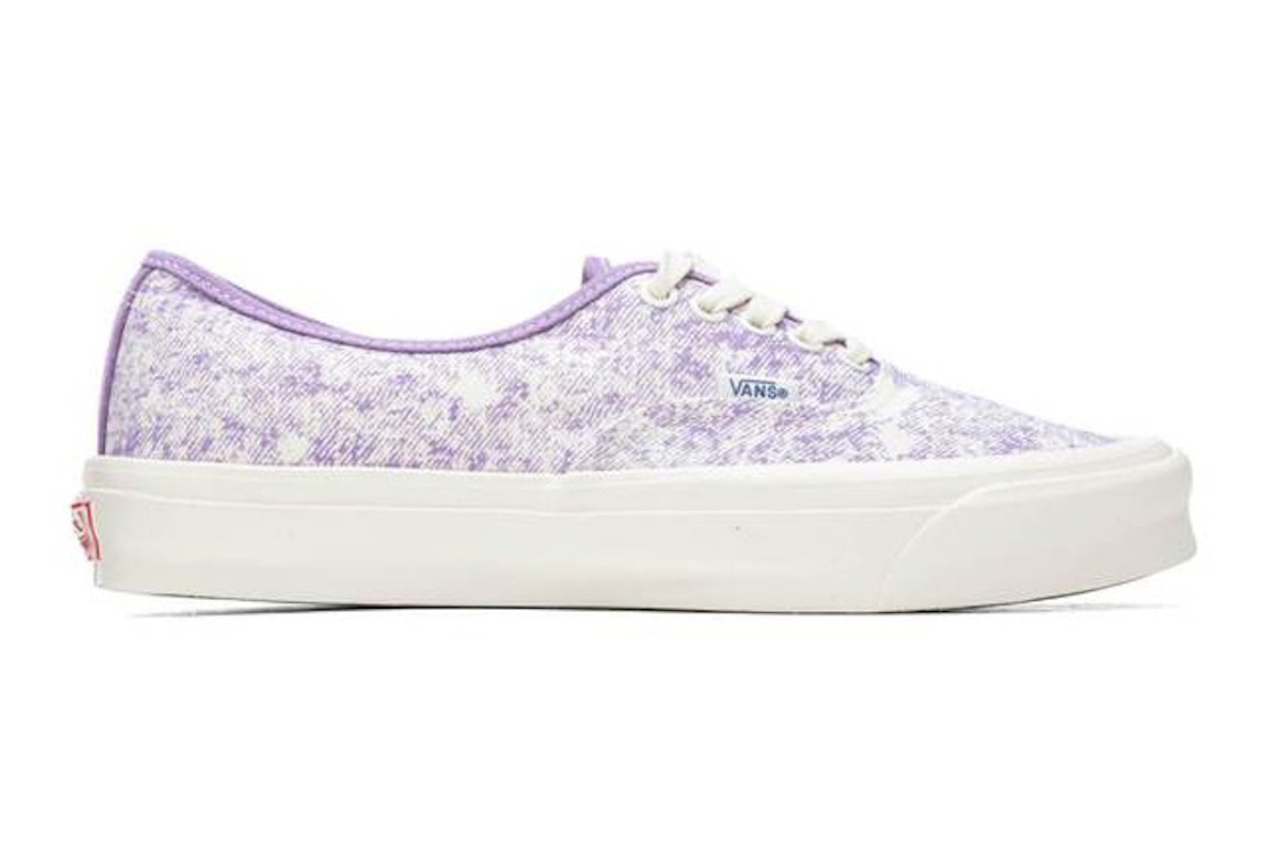 Click to view more detailed imagery on our partner's website Pre-owned Vans Og Authentic Lx Acid Wash Lavender In English Lavender/marshmallow
