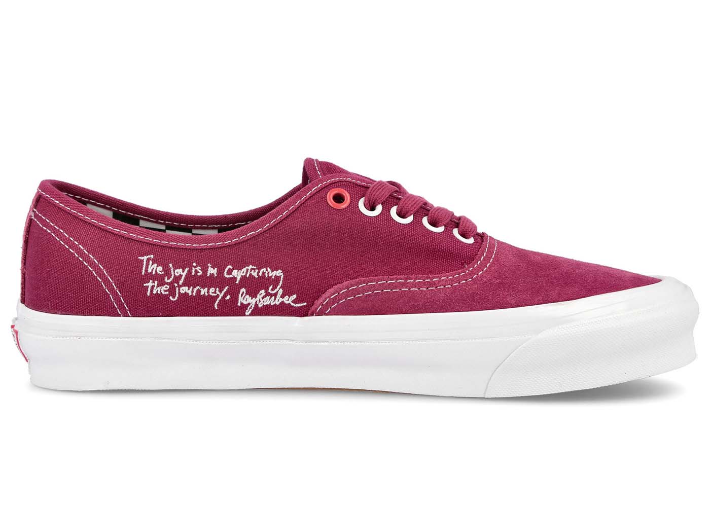 Vans OG Authentic LX Ray Barbee Leica Red