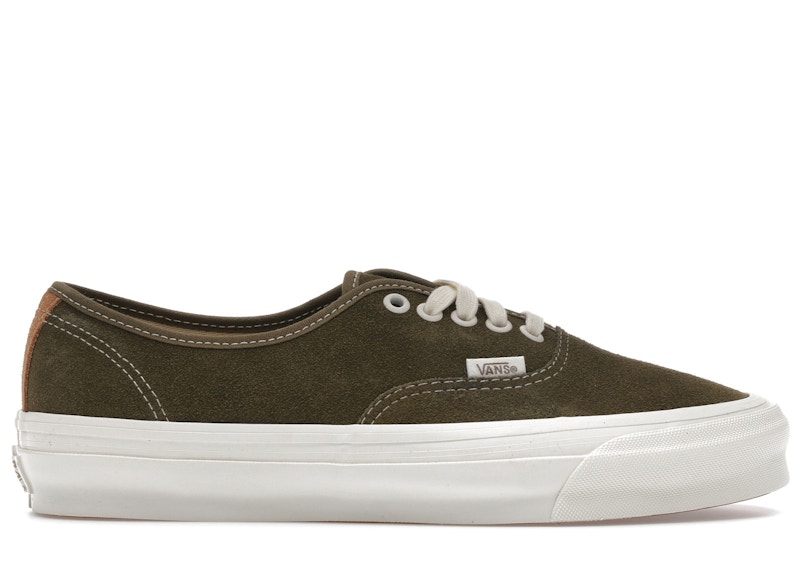Vans OG Authentic LX Suede Olive Men's - VN0A5FBDOLV - US