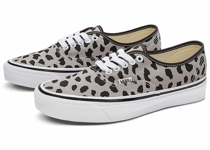 Grey and clearance leopard print vans