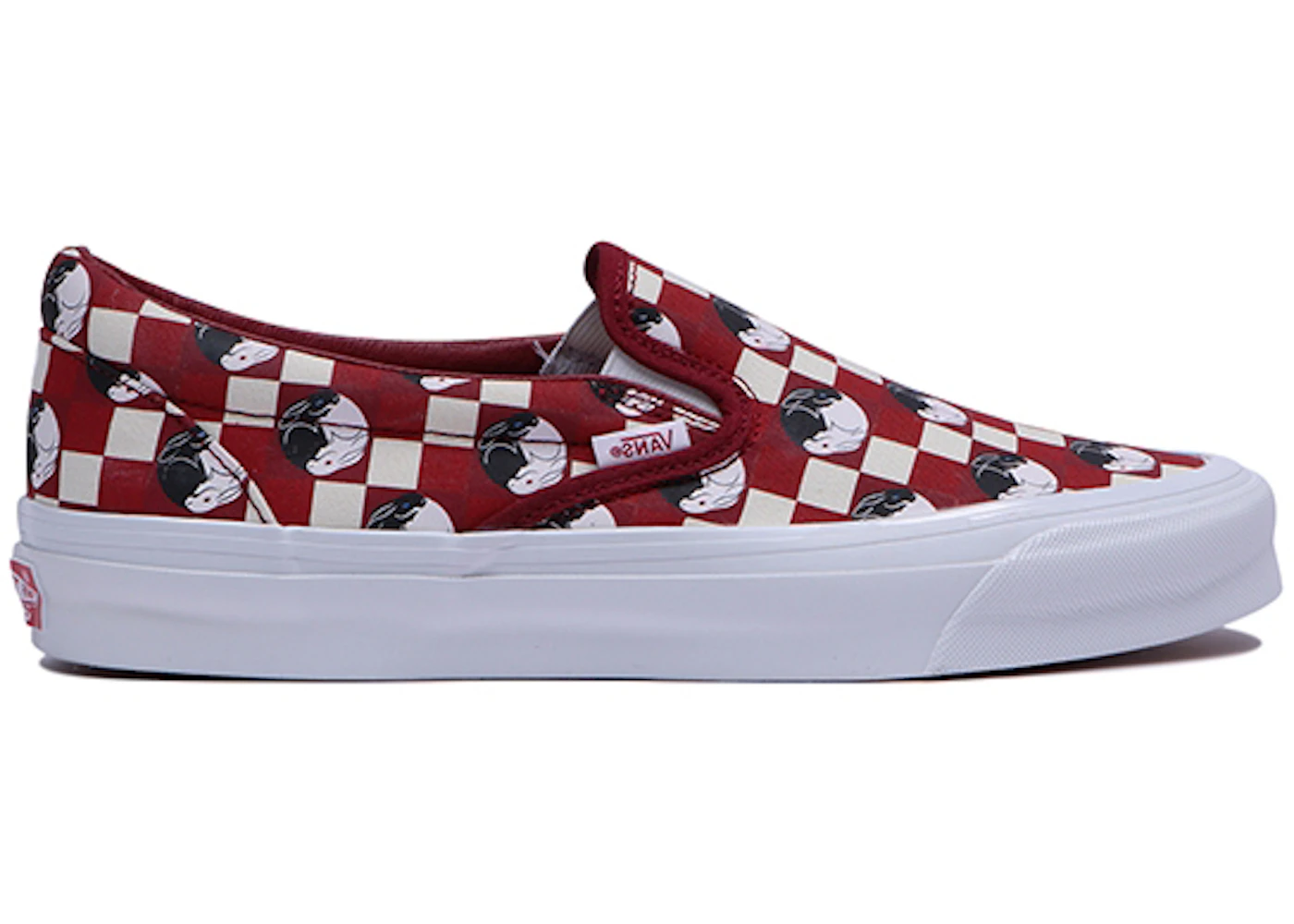 Vans OG Classic Slip-On LX Year of The Rabbit Red Men's - VN0A32QNRED - US