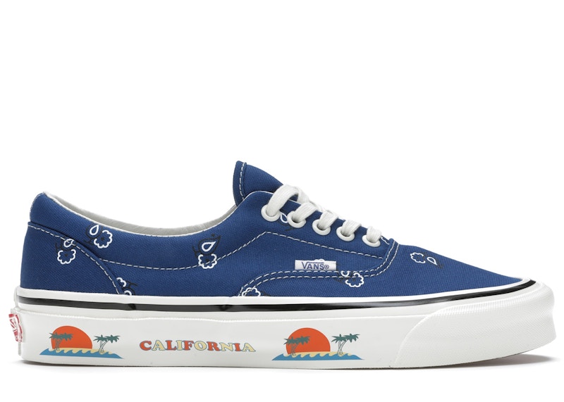 Vans OG Era Paisley Blue