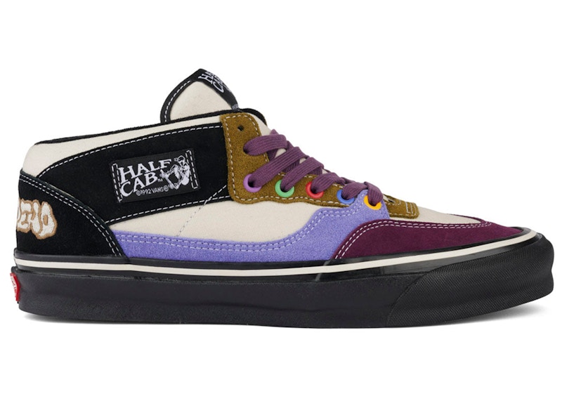 Vans OG Half Cab LX Brain Dead Multi Color Men's - VN0A3DP6ASR - US