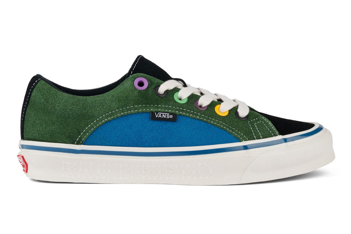 Click to view more detailed imagery on our partner's website Pre-owned Vans Og Lampin Lx Brain Dead Multi Color In Green/blue/black