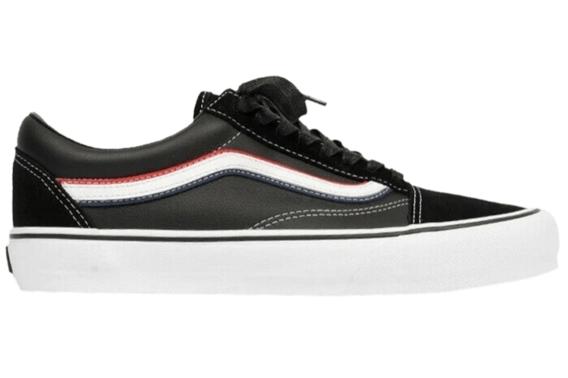 Click to view more detailed imagery on our partner's website Pre-owned Vans Og Old Skool Lx Blends X Born Free In Black/white-red