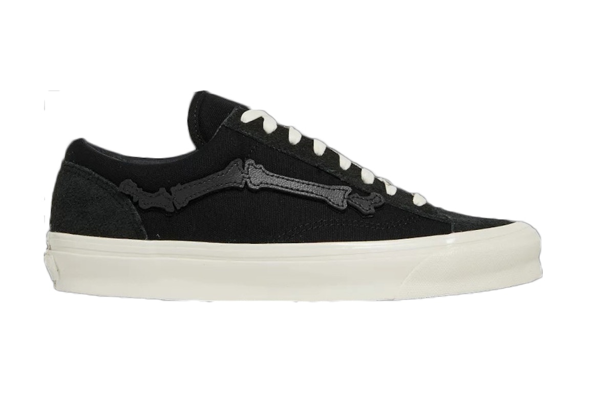 Click to view more detailed imagery on our partner's website Pre-owned Vans Og Style 36 Blends Bones Magic Tape Pack Black In Black/black/white