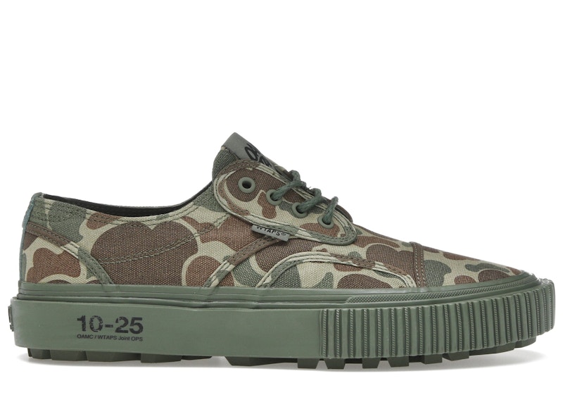 Pre-owned Vans Men's  Otw Seylynn Lug Wtaps Sneakers In Duck Camo In Multi