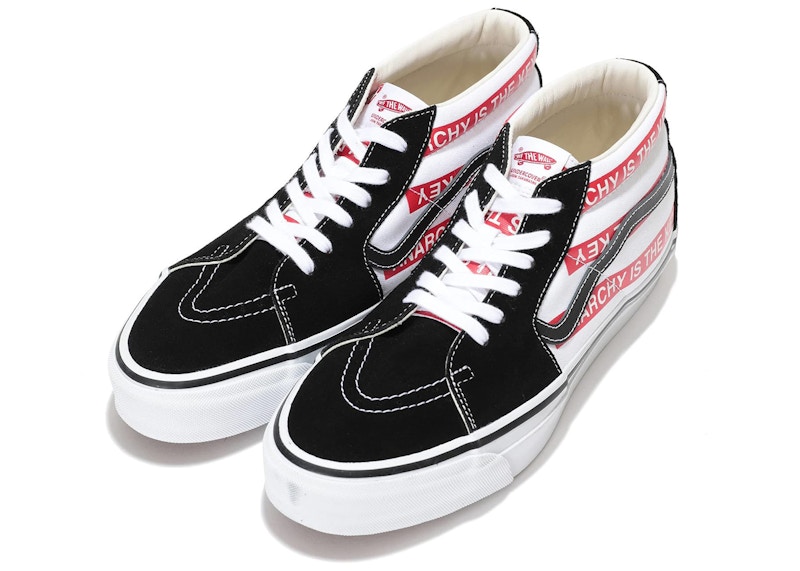 Vans OTW Sk8-Mid 83 Premium Undercover Anarchy is the Key Red メンズ -  VN000CXG458 - JP