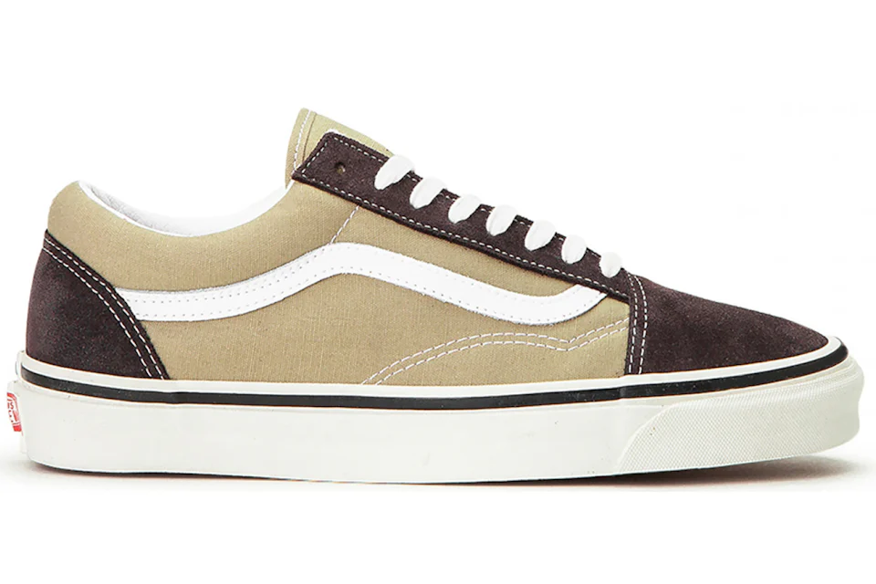 Khaki vans best sale