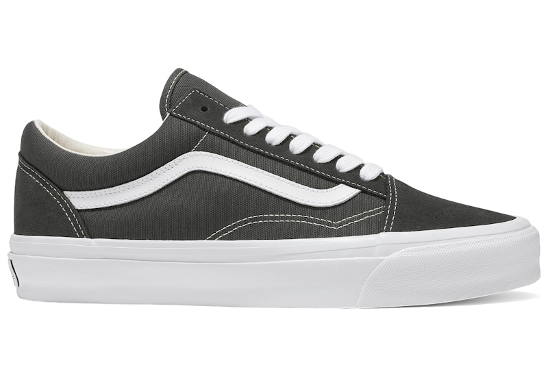 Pre-owned Vans Men's Old Skool 36 Lx Sneakers In Gunmetal Black