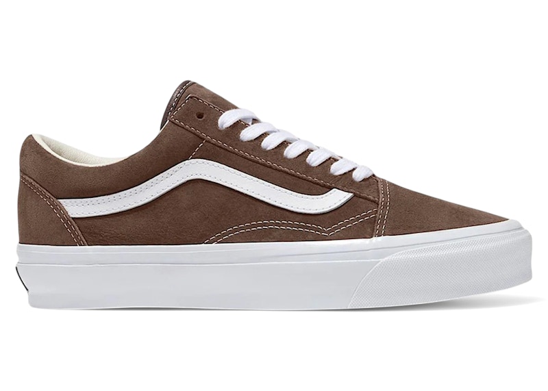 Pre-owned Vans Men's Old Skool 36 Premium Sneakers In Potting Soil Brown