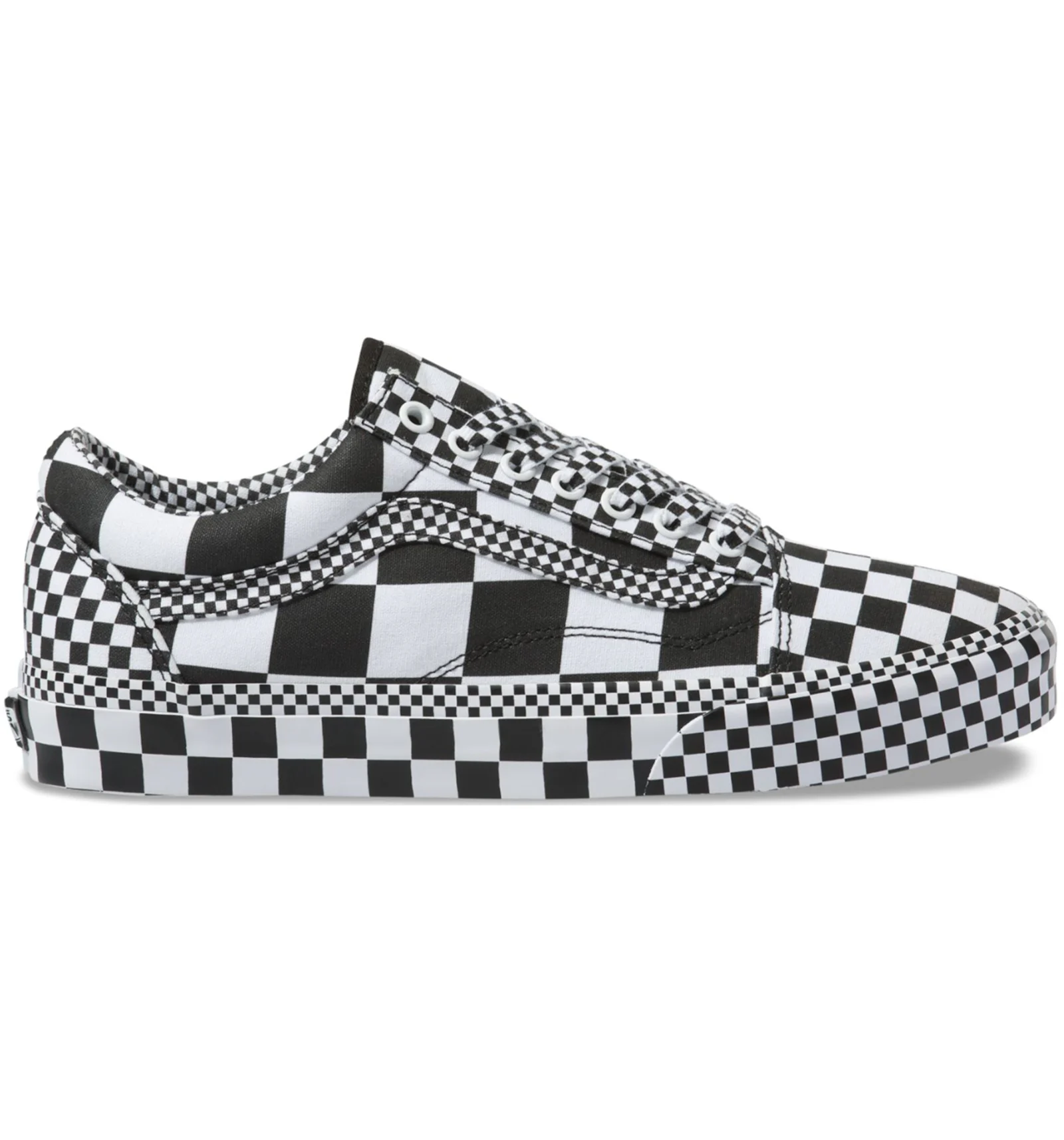 All over checkerboard old skool outlet