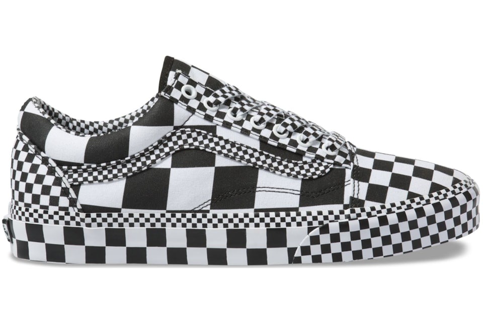 Vans checkered top old skool