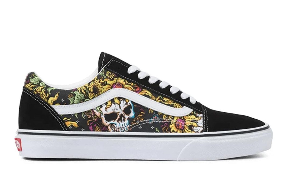 Click to view more detailed imagery on our partner's website Pre-owned Vans Old Skool Beauty Skull In Multicolor/black/white