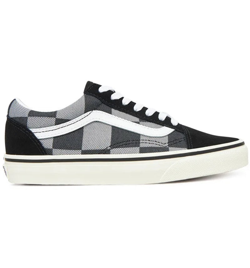 Vans Old Skool Black Oversize Checkerboard Men's VN000D5NBMA GB
