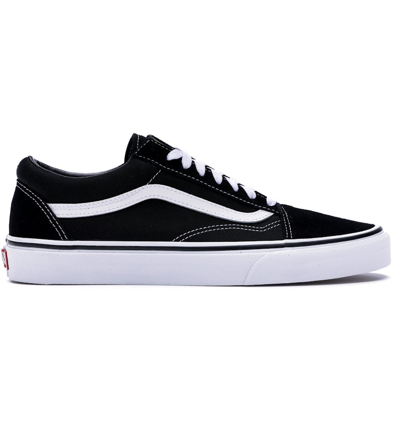 Vans Old Skool Black White Men's VN000D3HY28/VN0D3HY28 US