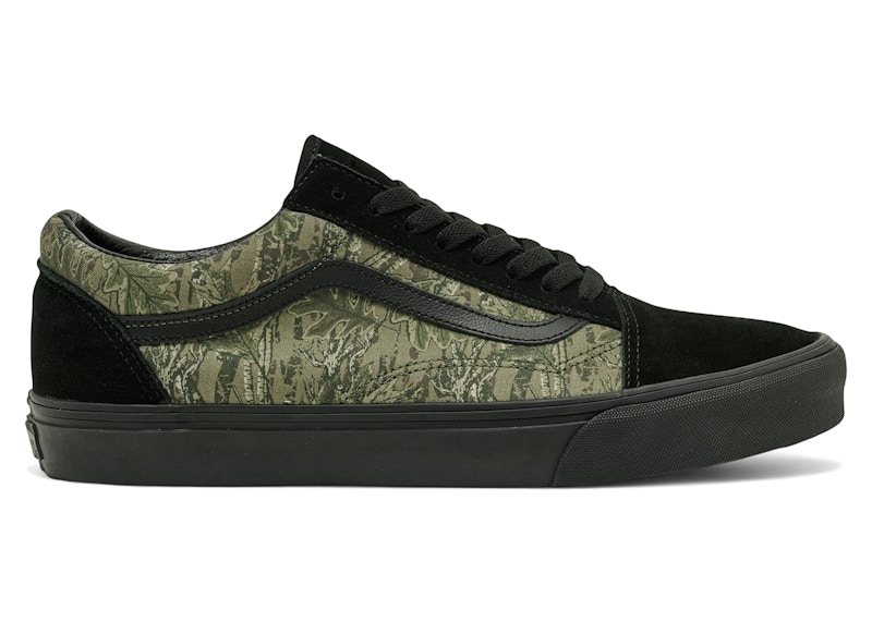 Pre-owned Vans Men's  Old Skool Sneakers In Camo Black