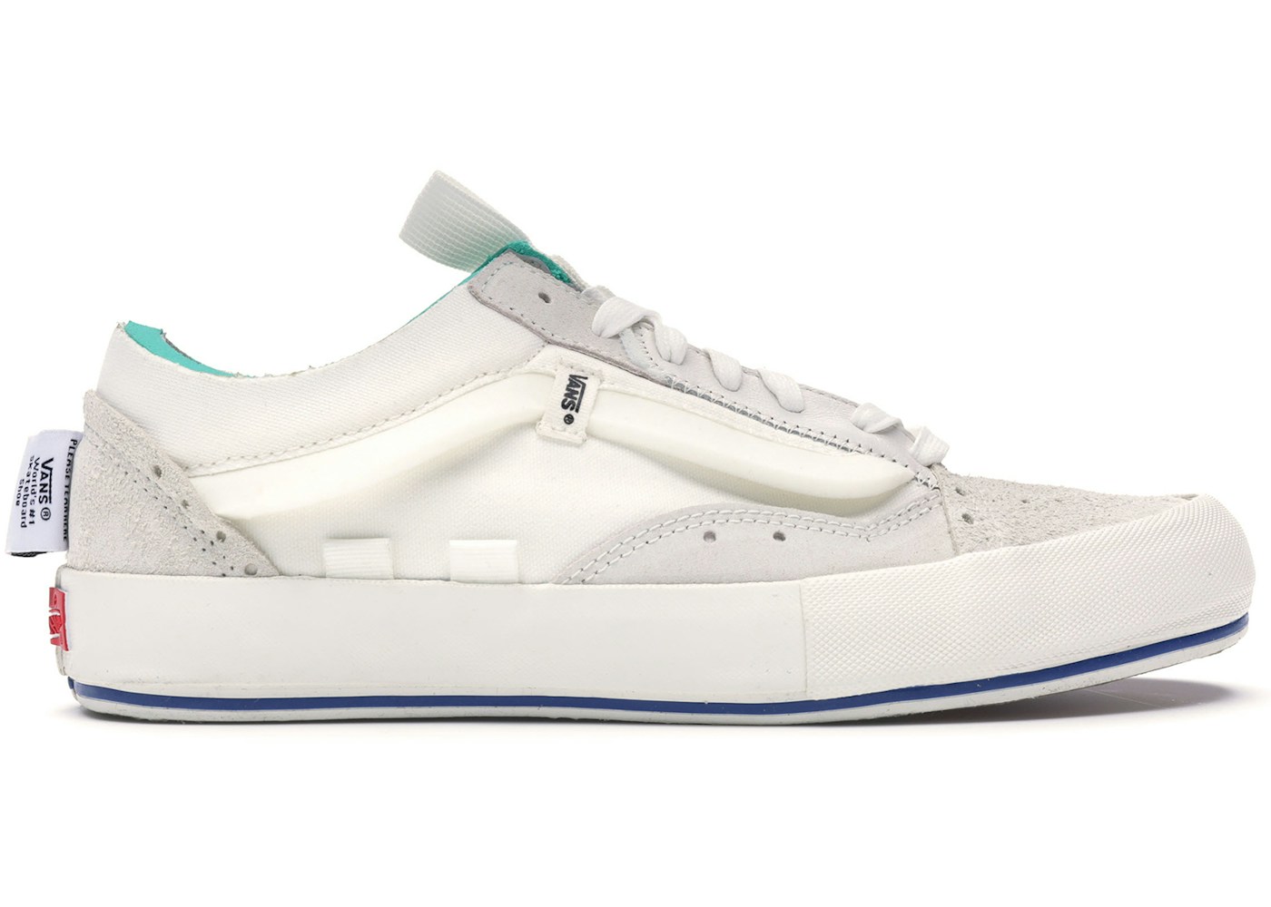 Old skool platform marshmallow vans Clearance