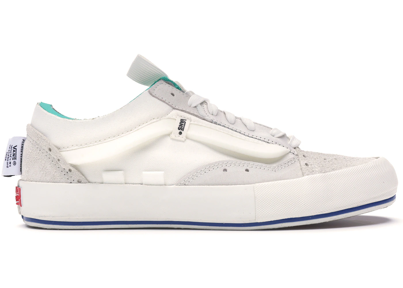 Vans Old Skool Cap Deconstructed Marshmallow Men's VN0A45K1VRW US