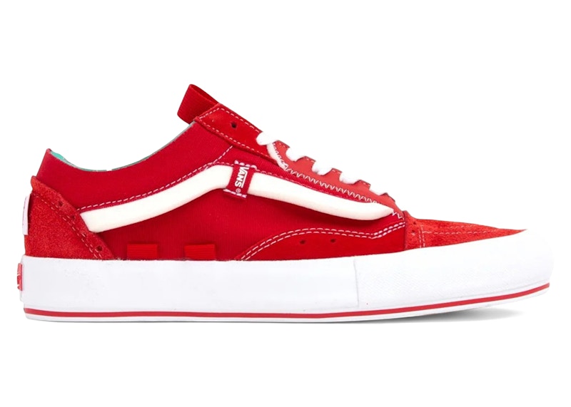 Casquette Vans Old Skool LX Racing rouge et blanche