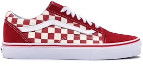Old Skool Checkerboard Racing Red - VN0A38G1P0T