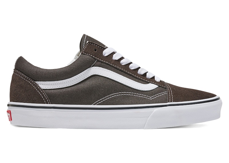 Pre-owned Vans Men's Old Skool Theory Sneakers In Turkish Coffee