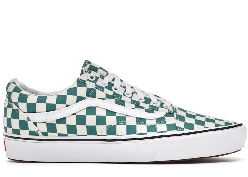 Vans hot sale teal checkered