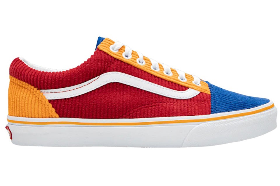 Red blue and orange vans Clearance