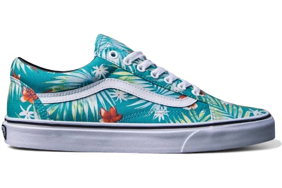 Vans Old Skool Decay Palms White True Baltic