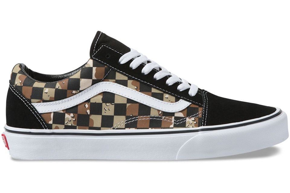 Vans old 2025 skool all checkerboard